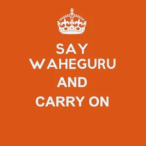 Say Waheguru And Carry On Wallpaper