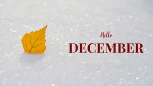 Saying Goodbye To November And Welcoming December Wallpaper
