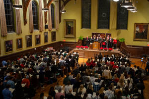 Sayless Hall At Brown University Wallpaper