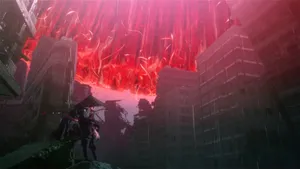 Scarlet Nexus Melancholic City Wallpaper