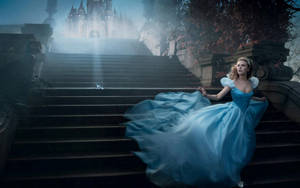 Scarlett Johansson In The Cinderella Remake Wallpaper