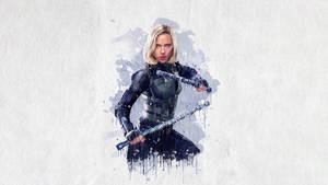 Scarlett Johansson Looking Enigmatic In Avengers: Infinity War Wallpaper