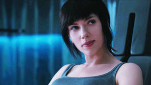 Scarlett Johansson Stars As Major Mira Killian In The 2017 Cyberpunk Movie 