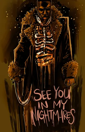 Scary Candyman Digital Art Wallpaper