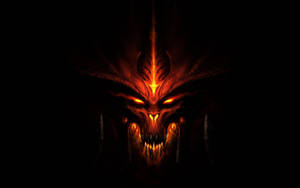 Scary Face Of Black Devil Hd Wallpaper