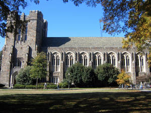 Scenic View Of Duke University Libraries Wallpaper