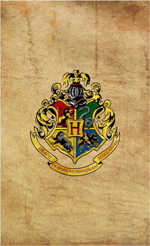 School Crest Harry Potter Hogwarts Iphone Wallpaper