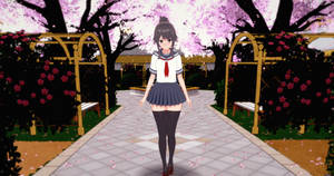 Schoolgirl Ayano Aishi From Yandere Simulator Wallpaper