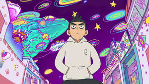 Scissor Seven Lively Skies Wallpaper