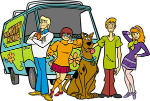 Scooby Doo Main Characters Wallpaper