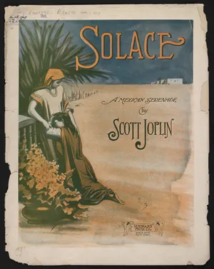 Scott Joplin Solace Front Cover Wallpaper