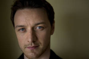 Scottish Actor James Mcavoy Close Up Angle Wallpaper