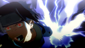 Screaming Sasuke With Chidori 4k Wallpaper