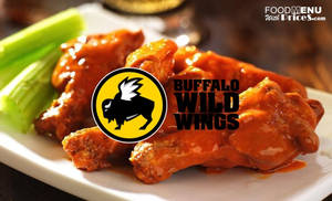 Scrumptious Traditional Wings At Buffalo Wild Wings Wallpaper