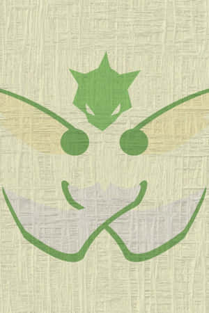 Scyther Outline Drawing On Canvas Wallpaper