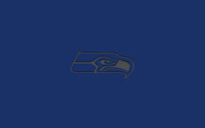 Seahawks Logo Dark Blue Wallpaper