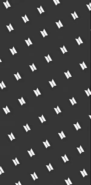 Seamless Bts Logo Pattern Wallpaper