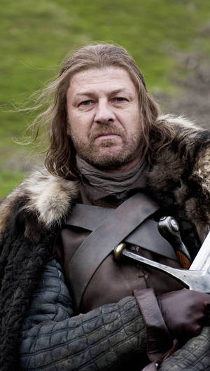 Sean Bean In Game Of Thrones Scene Wallpaper