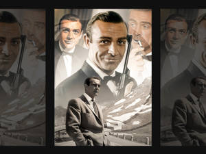 Sean Connery Tribute Poster Wallpaper