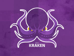 Seattle Kraken Octopus Logo Art Wallpaper