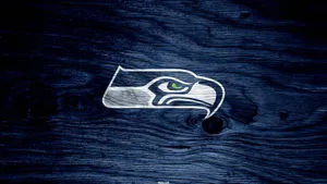 Seattle Seahawks Blue Wood Wallpaper