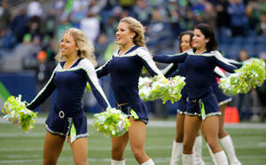 Seattle Seahawks Cheerleader Wallpaper