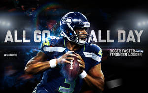 Seattle Seahawks Russel Wilson Wallpaper Wallpaper