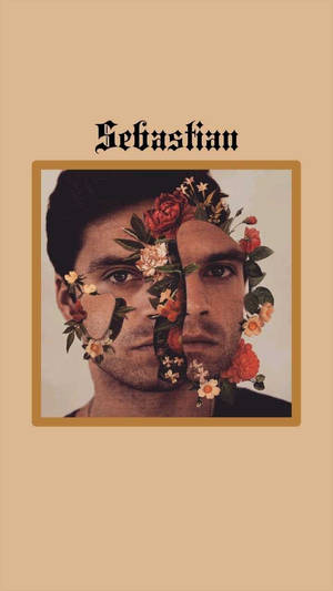 Sebastian Stan Flower Aesthetic Wallpaper
