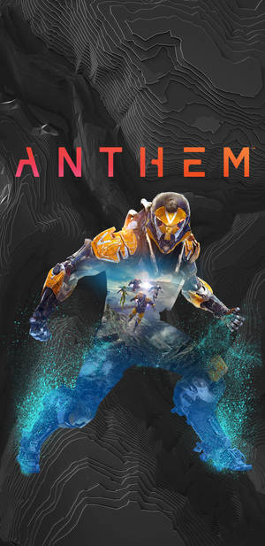 Secure Your Fate In The Incredible Javelin Exosuit Of Anthem Wallpaper