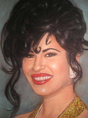 Selena Quintanilla Visual Art Wallpaper
