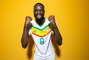 Senegal National Football Team Cheikhou Kouyaté Wallpaper