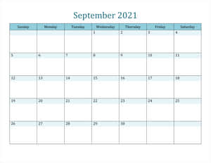 September 2021 Calendar With Holidays Wallpaper