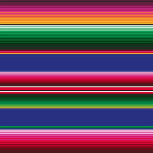Serape With Green Stripes Wallpaper