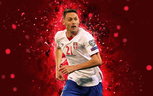 Serbia National Football Team Nemanja Matić Wallpaper