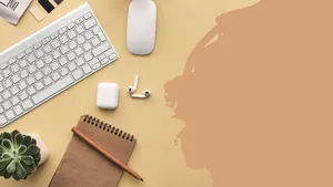 Serene Beach Sunset Wallpaper