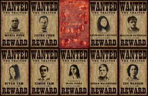 Serenity Takes Flight In The Tv Show Firefly Wallpaper