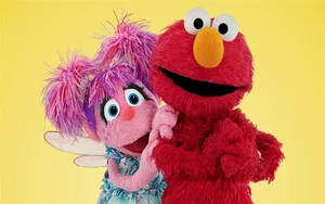 Sesame Street Abby And Elmo Wallpaper