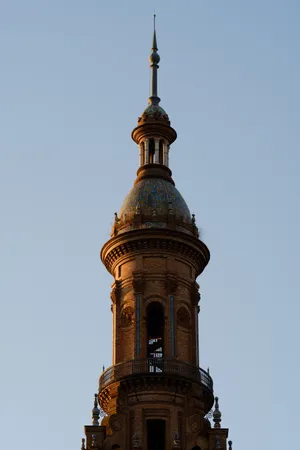 Seville Concrete Tower Wallpaper