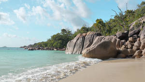 Seychelles Best Praslin Beach Wallpaper