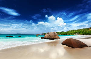 Seychelles Praslin Island Wallpaper