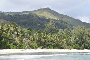 Seychelles Silhouette Island Wallpaper