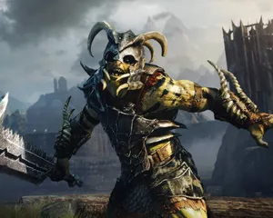 Shadow Of War Uruk Warchief Wallpaper