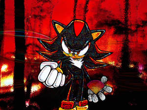 Shadow The Hedgehog Fanart Wallpaper