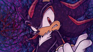 Shadow The Hedgehog Furious Face Wallpaper