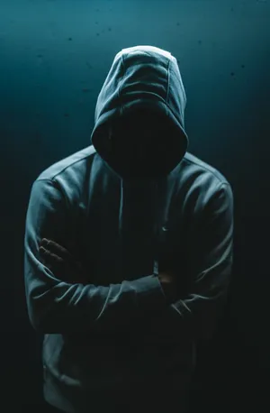 Shadowy Hoodie Guy Wallpaper