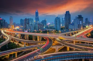 Shanghai Junction Road Wallpaper