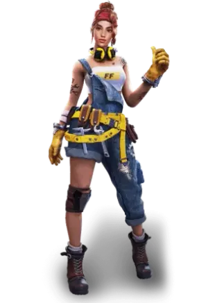 Shani As Free Fire Character Wallpaper