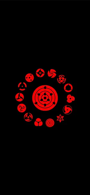 Sharingan_ Evolution_ Circle Wallpaper
