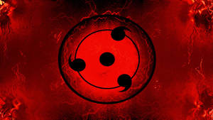 Sharingan Live Triple Tomoe Lighting Effect Wallpaper