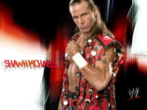 Shawn Michaels Flexing Muscle Wallpaper
